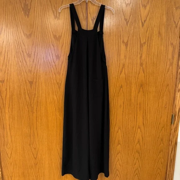 Halara Women's S Black Overalls Adjustable Strap Pockets Wide Leg Baggy Casual - Picture 5 of 13